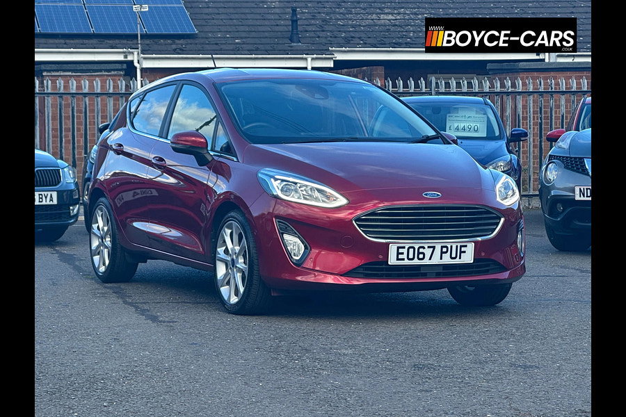 2017 Ford Fiesta 1.0T EcoBoost Titanium Hatchback 5dr Petrol Manual Euro 6 (s/s) (125 ps)