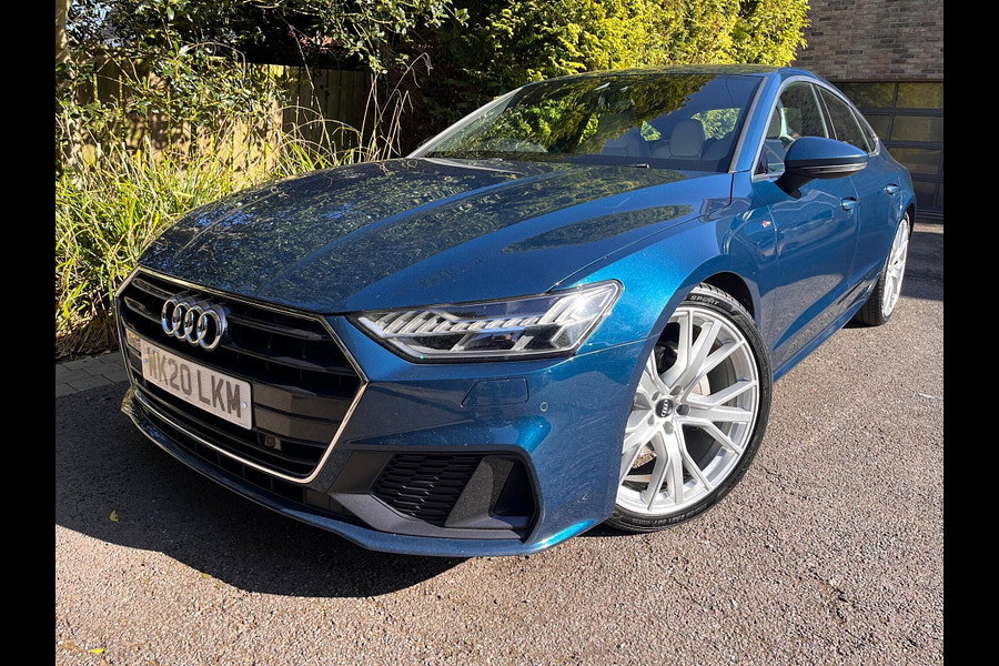 2020 Audi A7 2.0 TDI 40 S line Exclusive Sportback 5dr Diesel S Tronic Euro 6 (s/s) (204 ps)