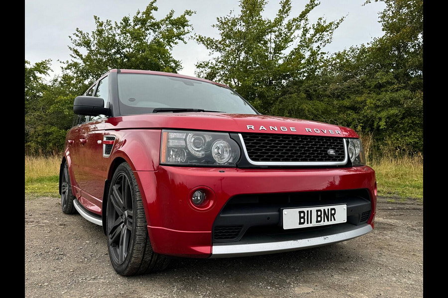 2012 Land Rover Range Rover Sport 3.0 SD V6 HSE Red SUV 5dr Diesel Auto 4WD Euro 5 (255 bhp)