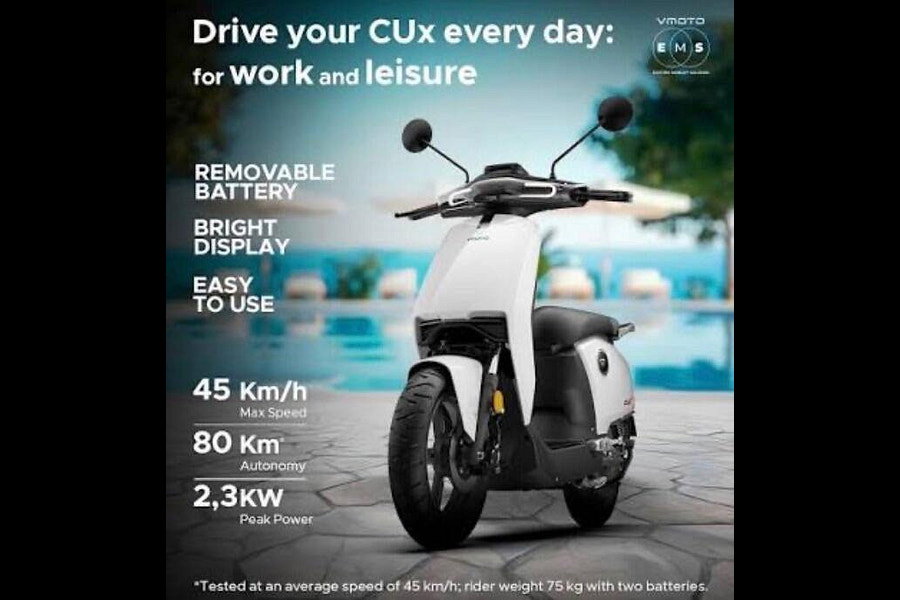 2025 Vmoto Cux Automatic Electric Moped