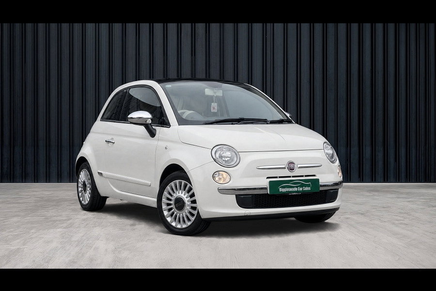 2012 Fiat 500 1.2 Lounge Hatchback 3dr Petrol Manual Euro 4 (69 bhp)