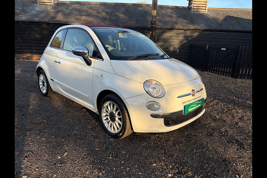 2012 Fiat 500C 0.9 TwinAir Lounge Convertible 2dr Petrol Manual Euro 5 (s/s) (85 bhp)