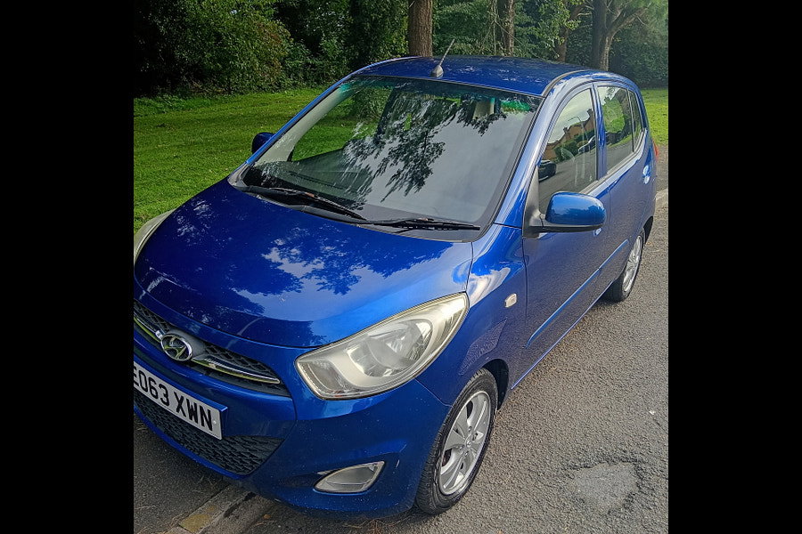 2013 Hyundai I10 1.2 Active Hatchback 5dr Petrol Manual Euro 5 (85 bhp)