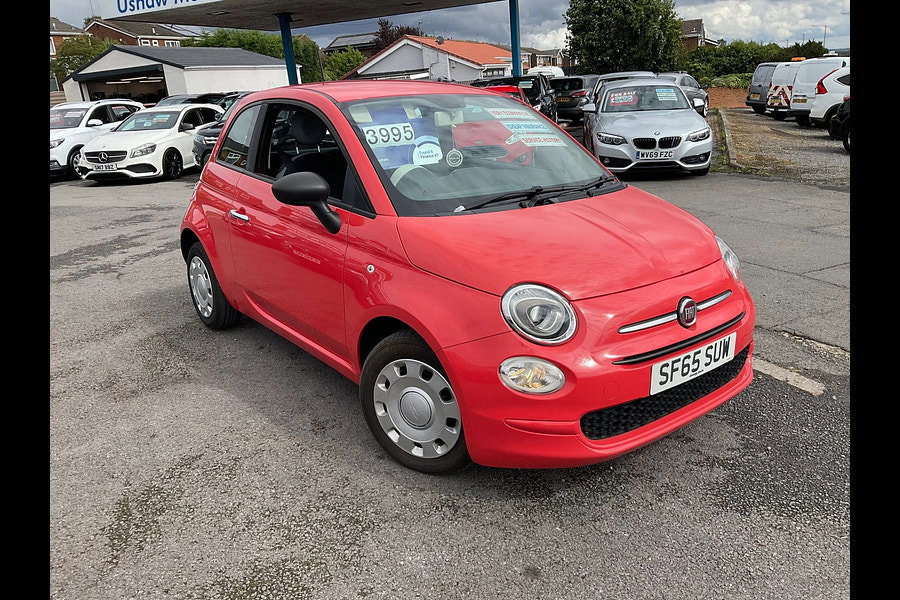 2016 Fiat 500 1.2 Pop Hatchback 3dr Petrol Manual Euro 6 (s/s) (69 bhp)