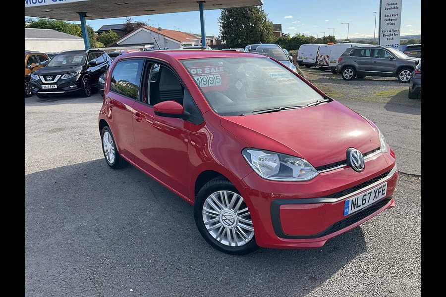 2017 Volkswagen up! 1.0 Move up! Hatchback 5dr Petrol Manual Euro 6 (s/s) (60 ps)