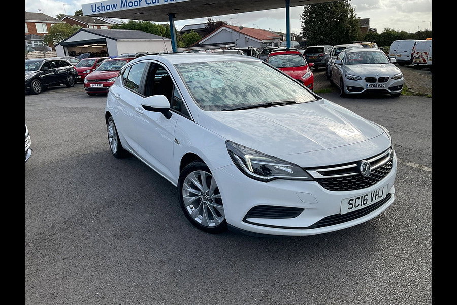 2016 Vauxhall Astra 1.6 CDTi BlueInjection Design Hatchback 5dr Diesel Manual Euro 6 (s/s) (136 ps)
