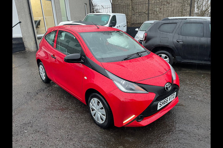 2017 Toyota Aygo 1.0 VVT-i x Hatchback 3dr Petrol Manual Euro 5 Euro 5 (68 ps)