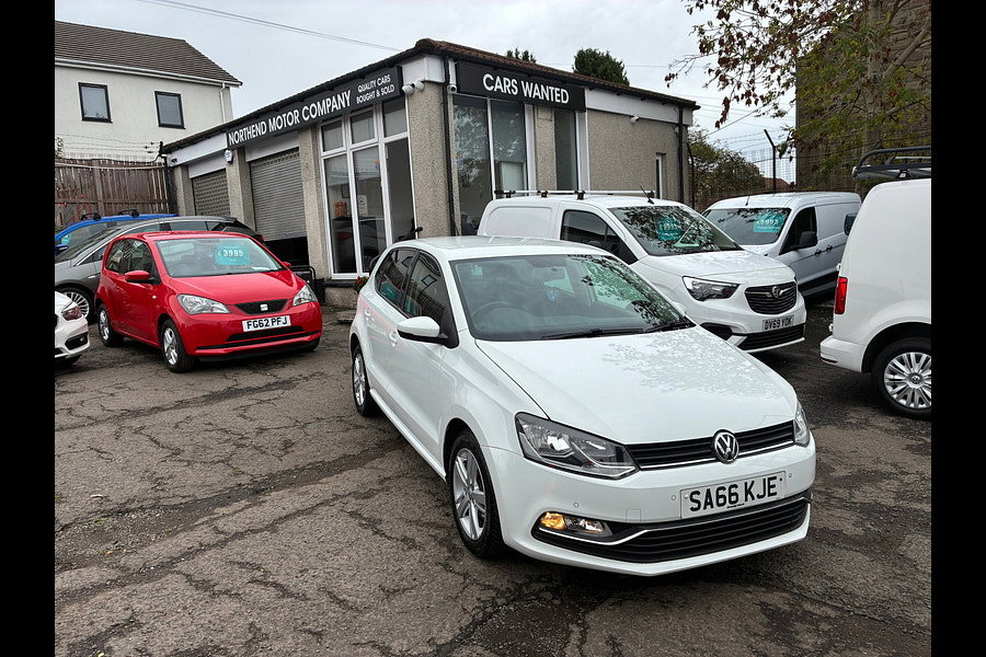 2016 Volkswagen Polo 1.0 BlueMotion Tech Match Hatchback 5dr Petrol Manual Euro 6 (s/s) (60 ps)