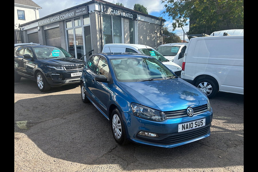 2016 Volkswagen Polo 1.0 BlueMotion Tech S Hatchback 5dr Petrol Manual Euro 6 (s/s) (A/C) (60 ps)