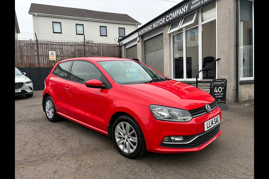 2014 Volkswagen Polo 1.0 BlueMotion Tech SE Hatchback 3dr Petrol Manual Euro 6 (s/s) (60 ps)