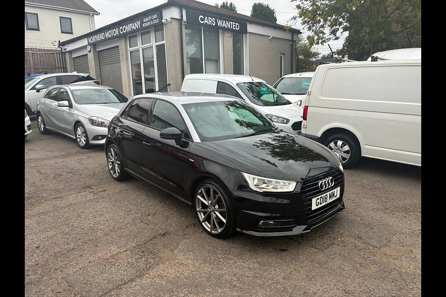 2018 Audi A1 1.4 TFSI Black Edition Sportback 5dr Petrol S Tronic Euro 6 (s/s) (Nav) (125 ps)