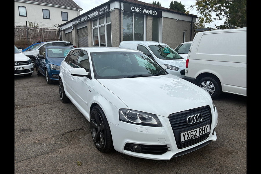 2012 Audi A3 2.0 TDI Black Edition Sportback 5dr Diesel Manual Euro 5 (s/s) (170 ps)