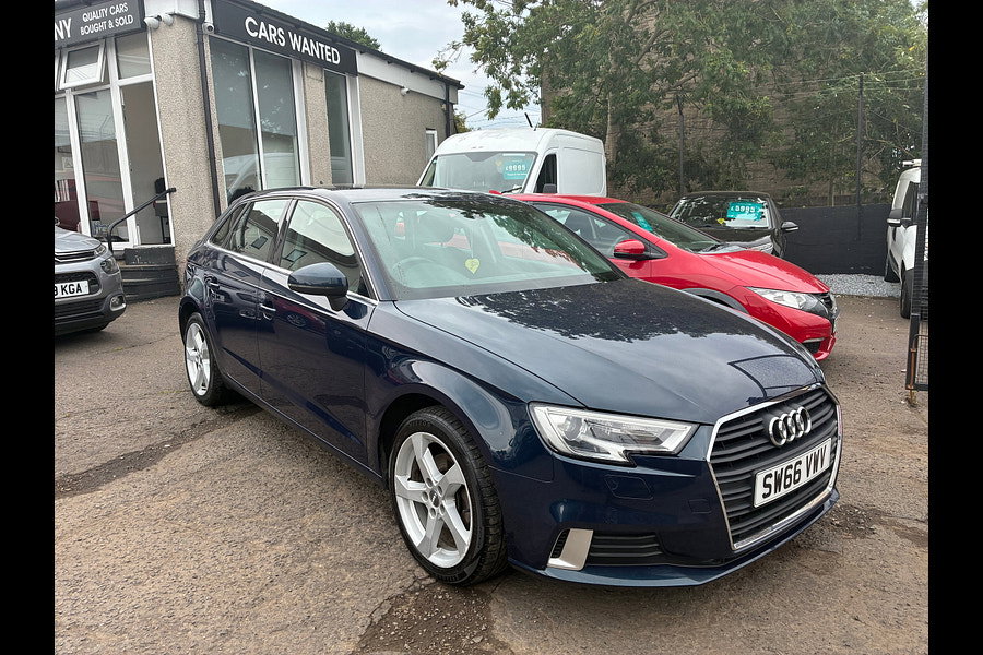 2017 Audi A3 2.0 TDI Sport Sportback 5dr Diesel S Tronic Auto 6Spd Euro 6 (s/s) (150 ps)