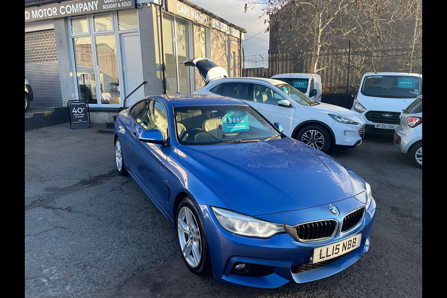 2015 BMW 4 Series 2.0L 420D M Sport Auto Coupe 2dr Diesel Automatic Euro 6 (188 bhp)