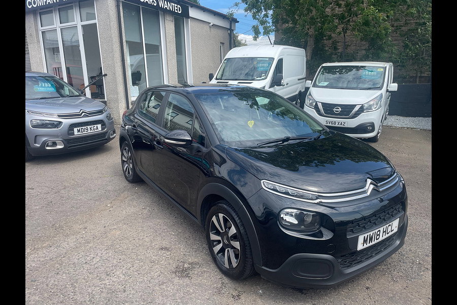 2018 Citroen C3 1.2 PureTech Feel Hatchback 5dr Petrol Manual Euro 6 (82 ps)