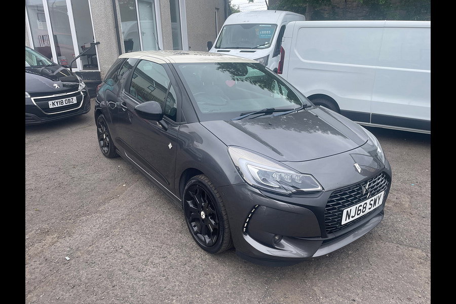 2018 DS Automobiles DS 3 1.2 PureTech Cafe Racer Hatchback 3dr Petrol Manual Euro 6 (s/s) (110 ps)