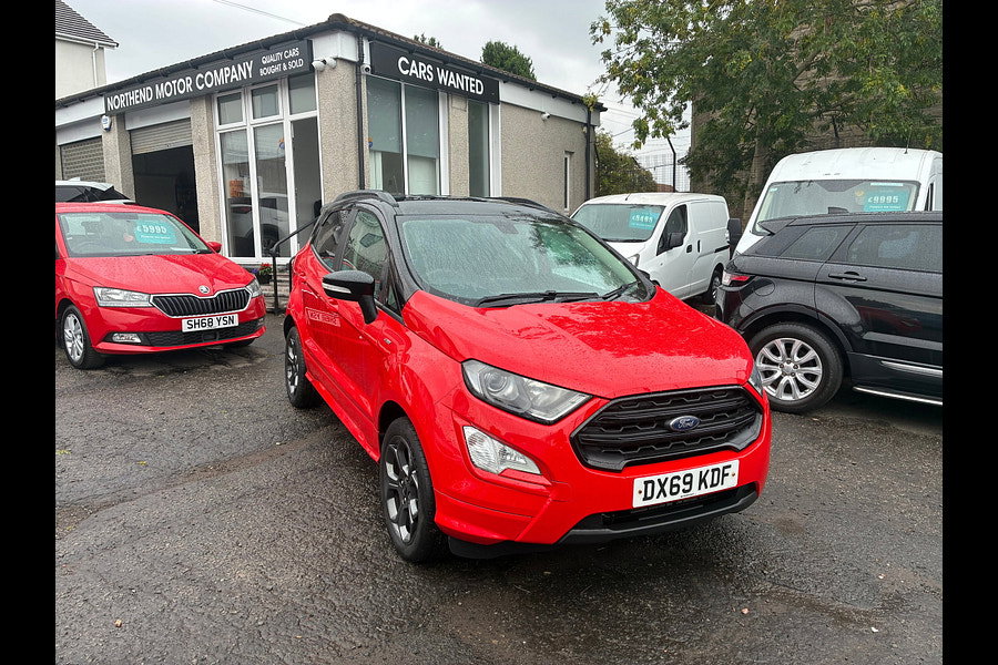 2019 Ford EcoSport 1.0T EcoBoost GPF ST-Line SUV 5dr Petrol Manual Euro 6 (s/s) (125 ps)