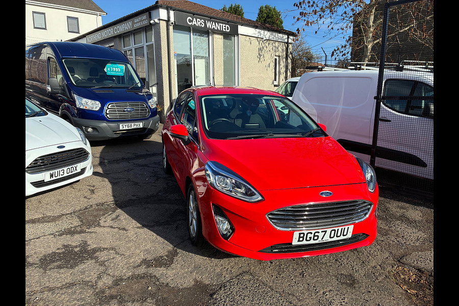 2017 Ford Fiesta 1.0T EcoBoost Zetec Hatchback 5dr Petrol Auto Euro 6 (s/s) (100 ps)