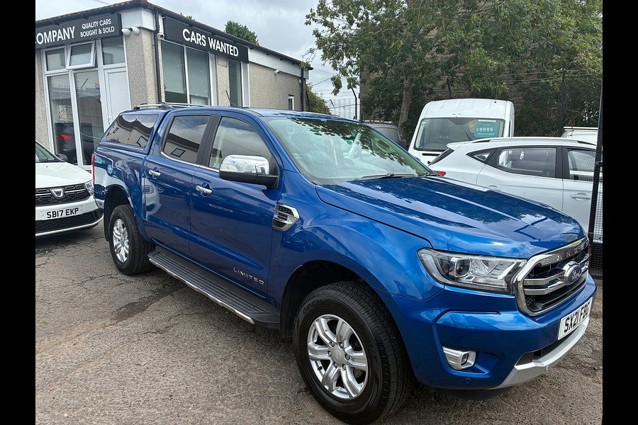 2021 Ford Ranger 2.0 EcoBlue Limited Pickup Double Cab 4dr Diesel Auto 4WD Euro 6 (s/s) (170 ps)