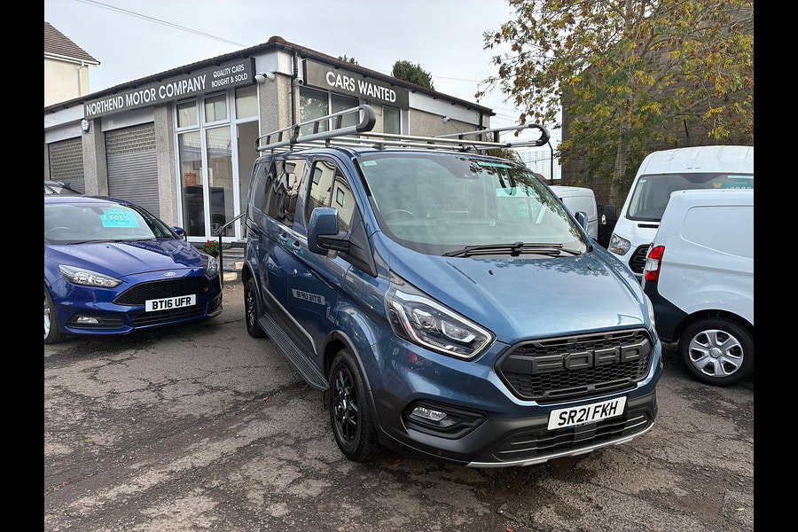2021 Ford Transit Custom 2.0 300 EcoBlue Trail Crew Van Double Cab 5dr Diesel Manual L1 H1 Euro 6 (s/s) (130 ps)