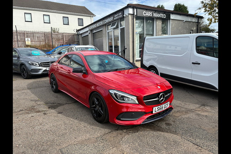 2017 Mercedes-Benz CLA 1.6 CLA180 AMG Line Coupe 4dr Petrol 7G-DCT Euro 6 (s/s) (122 ps)