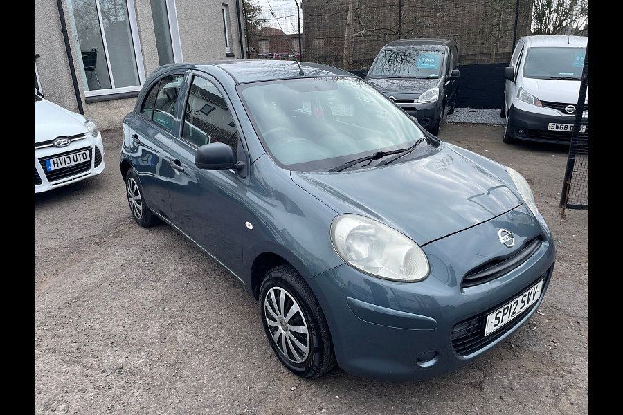 2012 Nissan Micra 1.2 12V Visia Hatchback 5dr Petrol Manual Euro 5 (80 ps)