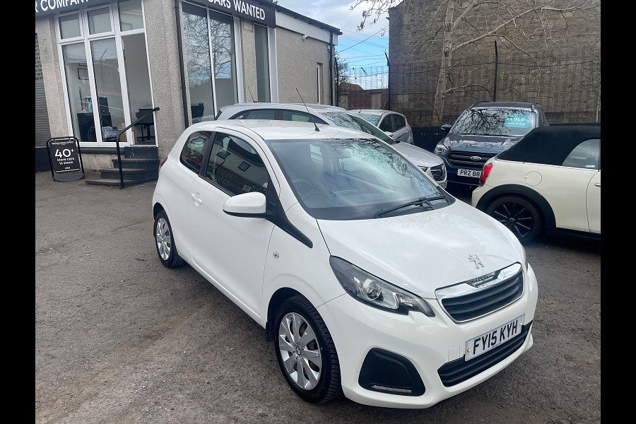 2015 Peugeot 108 1.0 VTi Active Hatchback 3dr Petrol Manual Euro 5 Euro 5 (68 ps)