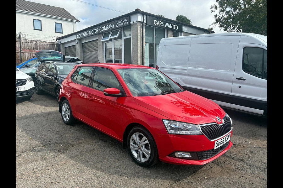 2018 Skoda Fabia 1.0 SE Hatchback 5dr Petrol Manual Euro 6 (s/s) (75 ps)