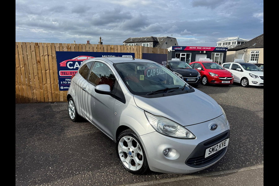 2012 Ford Ka 1.2 Titanium Euro 5 3dr