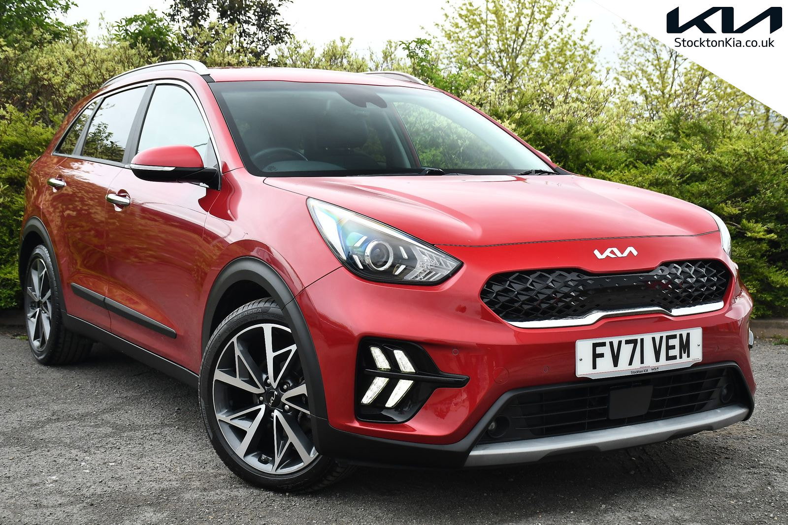 2021 Kia Niro 1.6 GDi 3 SUV 5dr Petrol Hybrid DCT Euro 6 (s/s) (139 bhp) for sale in the UK