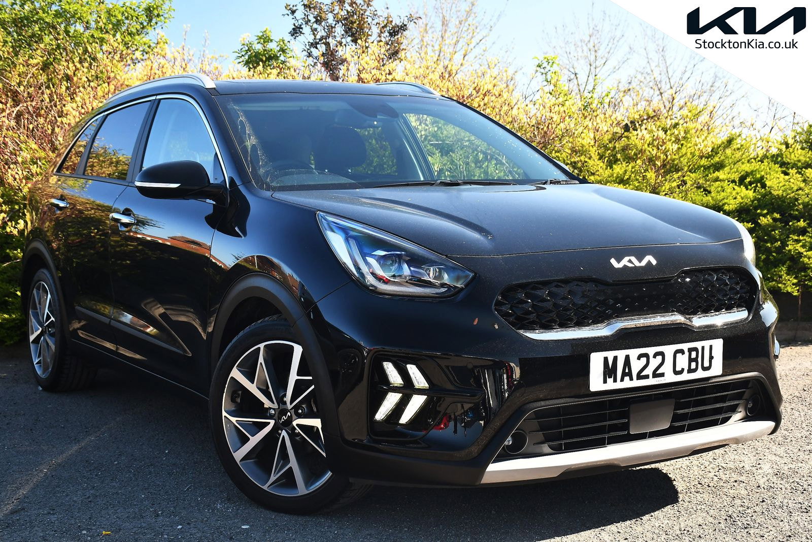 2022 Kia Niro 1.6 GDi 4 SUV 5dr Petrol Hybrid DCT Euro 6 (s/s) (139 bhp) for sale, exterior front view