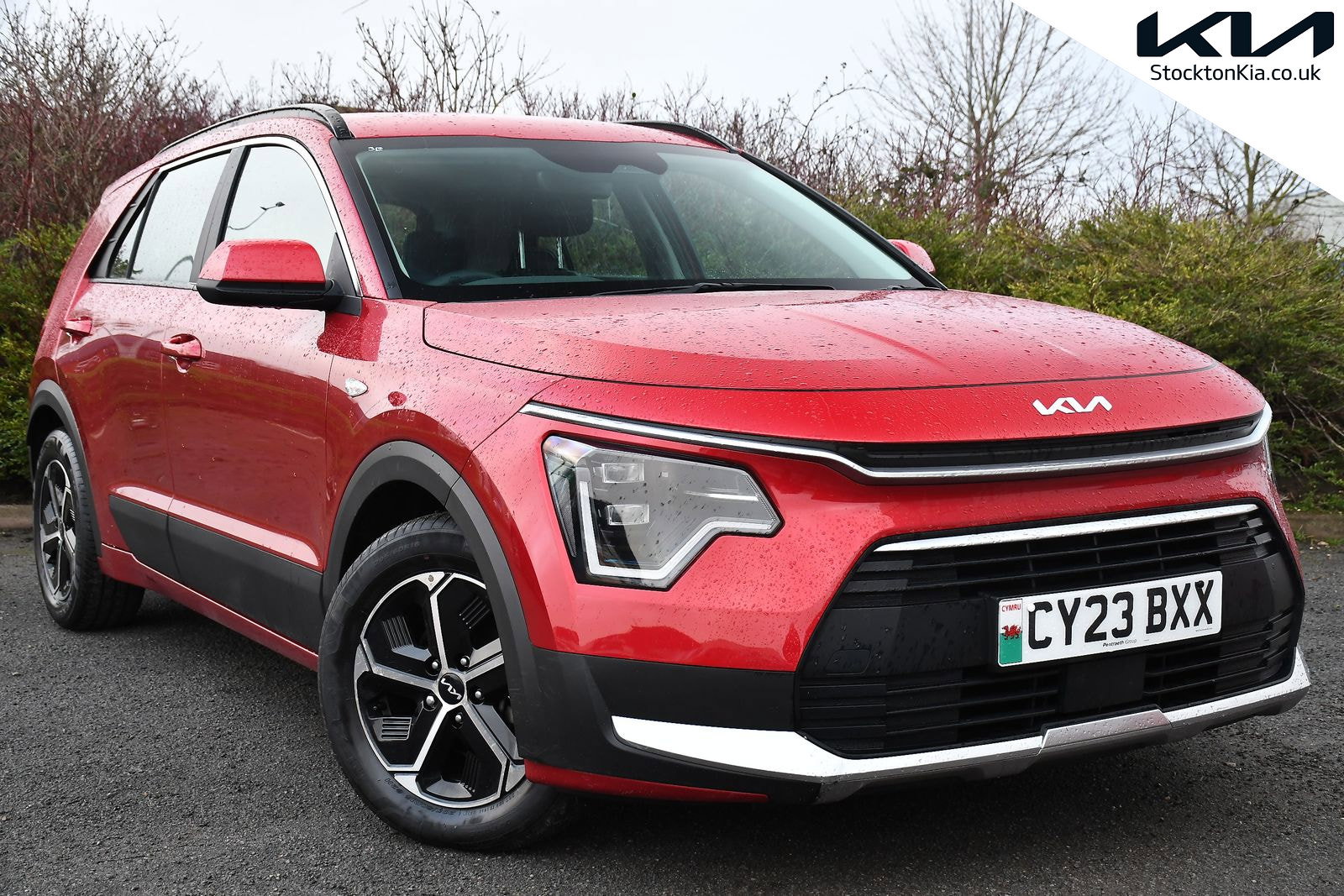 2023 Kia Niro 1.6h GDi 2 SUV 5dr Petrol Hybrid DCT Euro 6 (s/s) (139 bhp) for sale, exterior front view