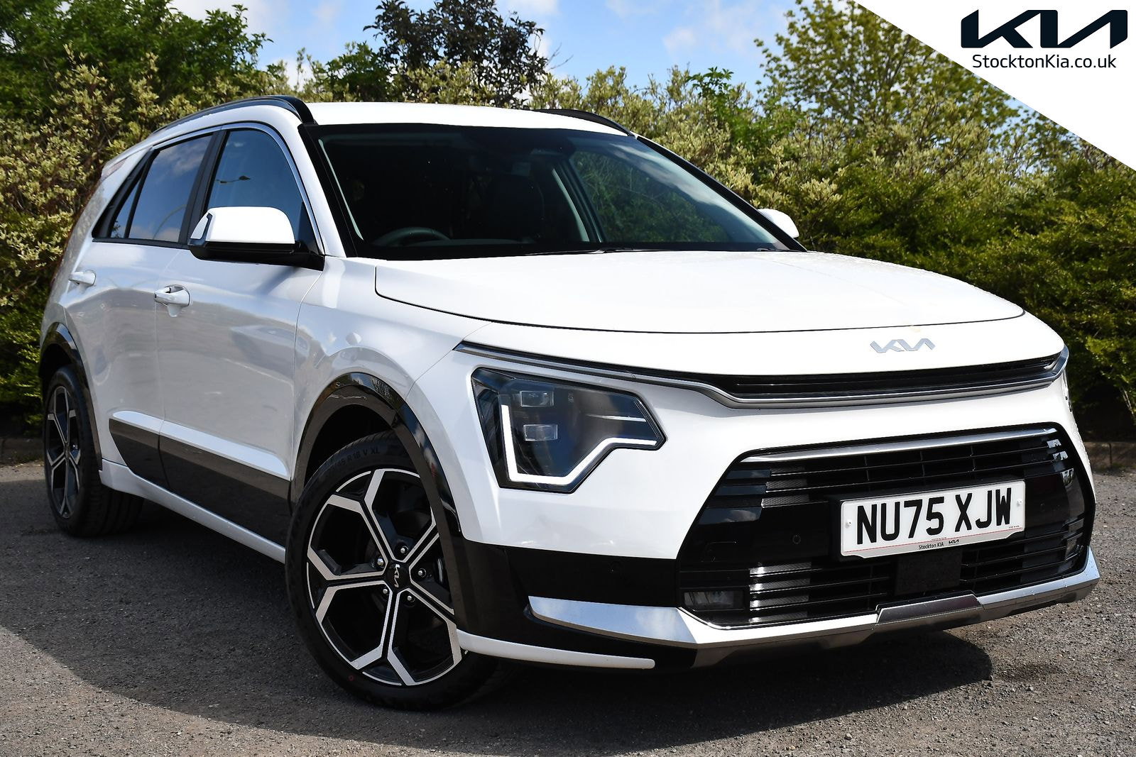 2025 Kia Niro 1.6h GDi 3 SUV 5dr Petrol Hybrid DCT Euro 6 (s/s) (127 bhp) for sale, exterior front view