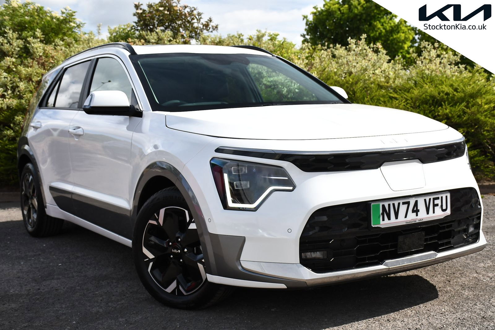 2025 Kia Niro 64.8kWh 4 SUV 5dr Electric Auto (201 bhp) for sale, exterior front view