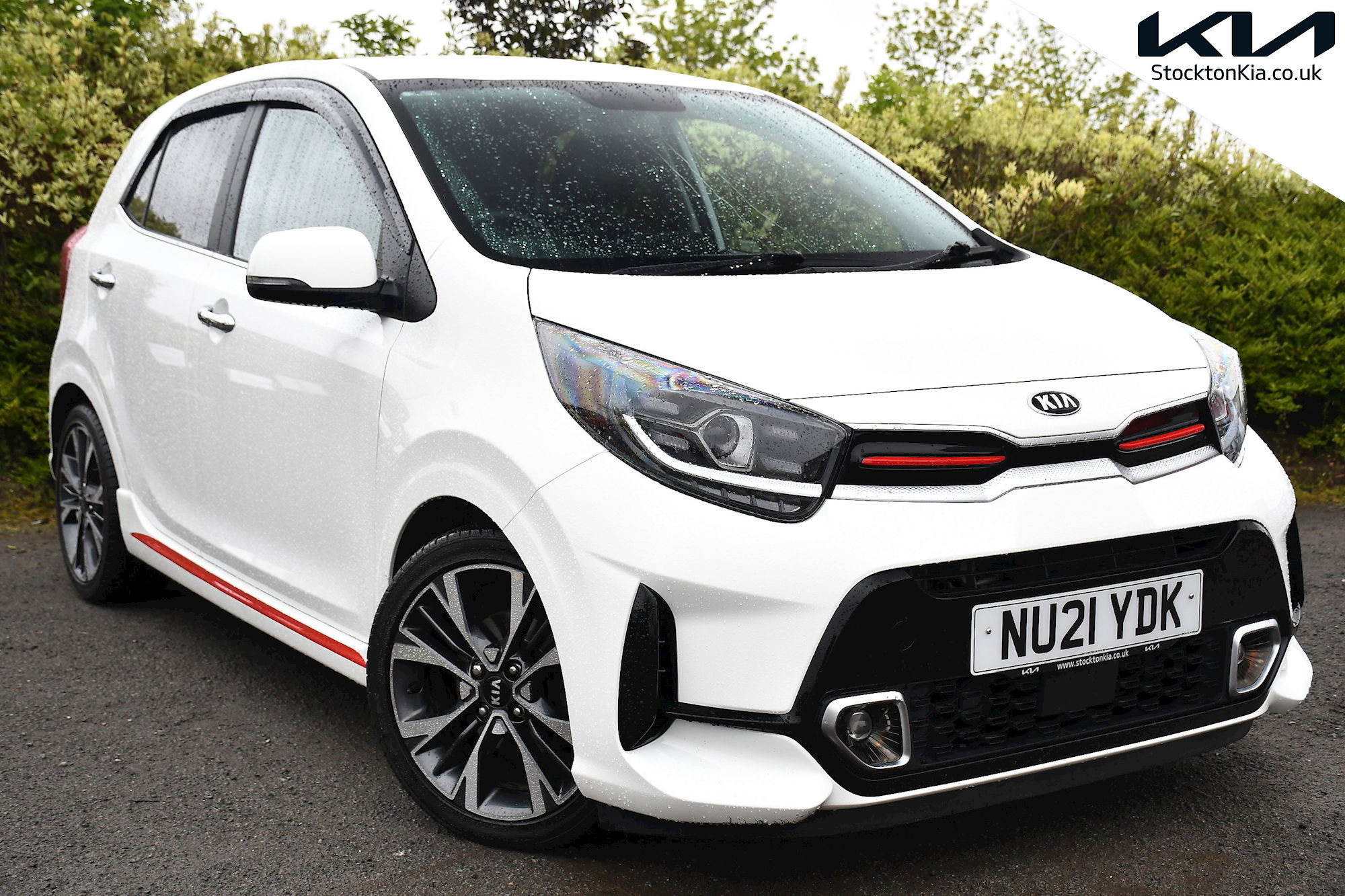 2021 Kia Picanto 1.0 T-GDi GT-Line S Hatchback 5dr Petrol Manual Euro 6 (s/s) (99 bhp) for sale, exterior front view