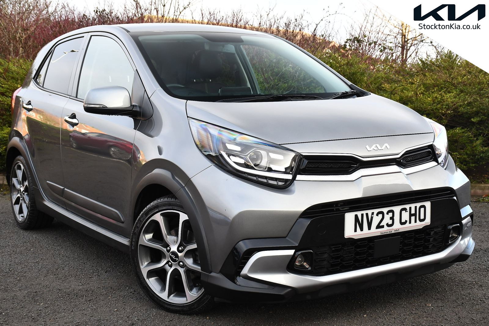 2023 Kia Picanto 1.0 DPi X-Line S Hatchback 5dr Petrol AMT Euro 6 (s/s) (66 bhp) for sale, exterior front view