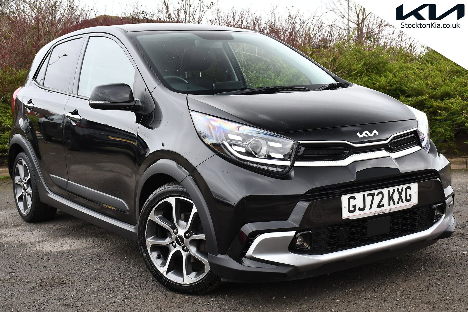 2022 Kia Picanto 1.0 DPi X-Line S Hatchback 5dr Petrol AMT Euro 6 (s/s) (66 bhp) for sale, exterior front view
