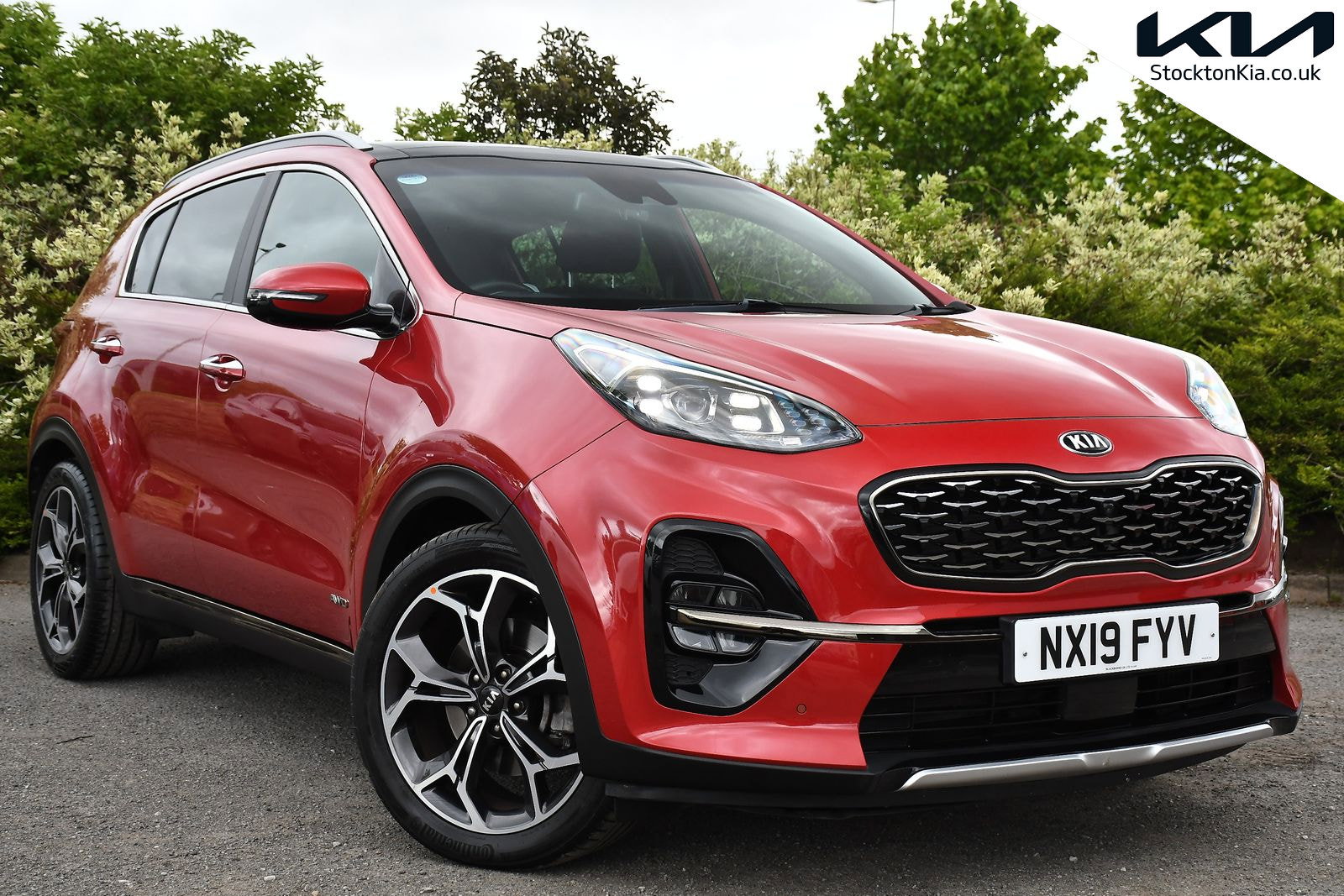 2019 Kia Sportage 1.6 T-GDi GT-Line S SUV 5dr Petrol DCT AWD Euro 6 (s/s) (174 bhp) for sale in the UK