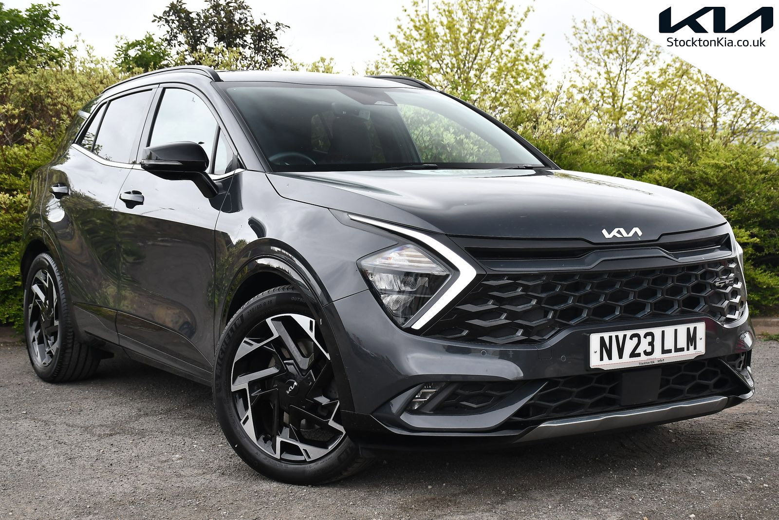 2023 Kia Sportage 1.6 T-GDi GT-Line SUV 5dr Petrol Manual Euro 6 (s/s) (148 bhp) for sale, exterior front view