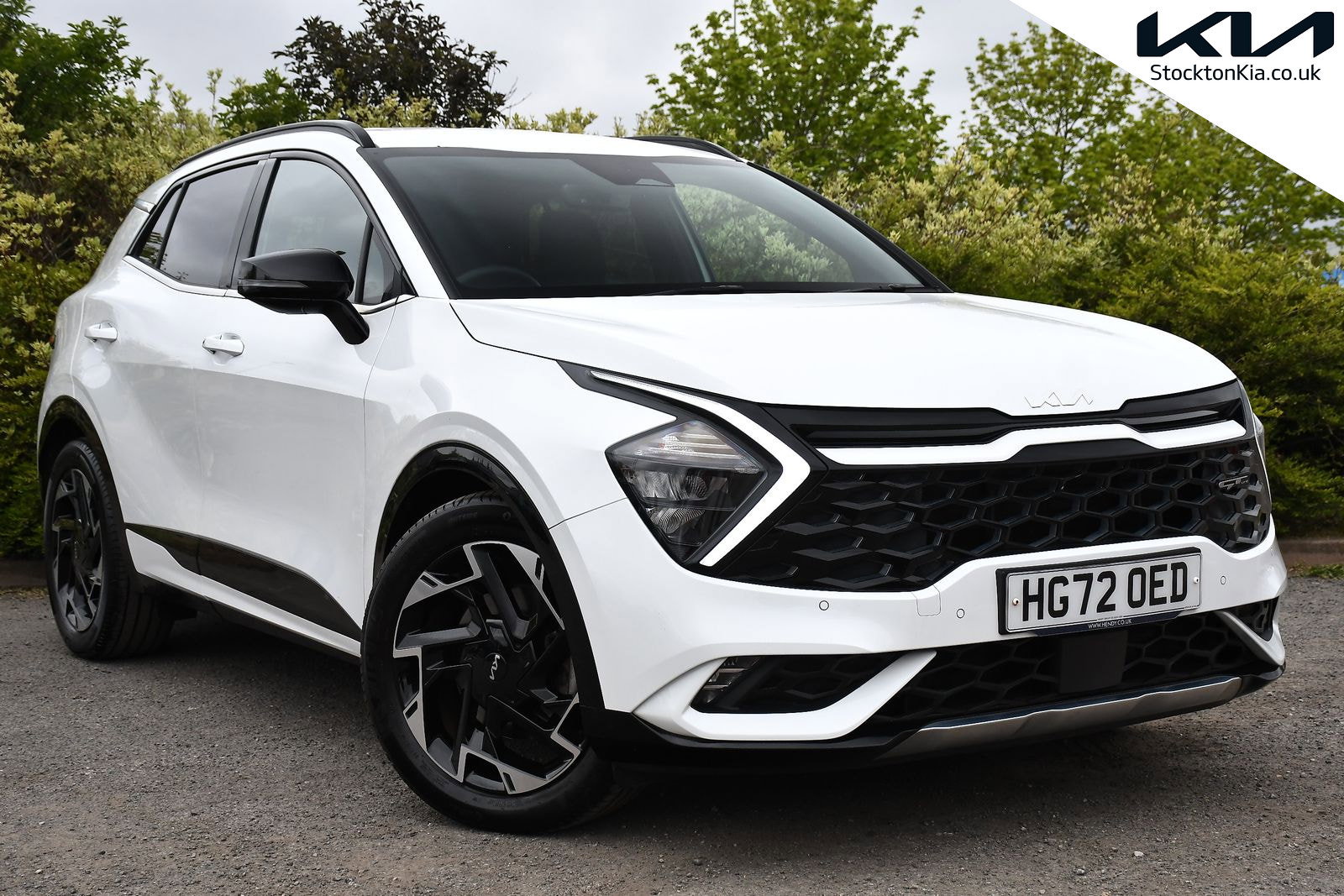 2023 Kia Sportage 1.6 T-GDi GT-Line SUV 5dr Petrol Manual Euro 6 (s/s) (148 bhp) for sale, exterior front view