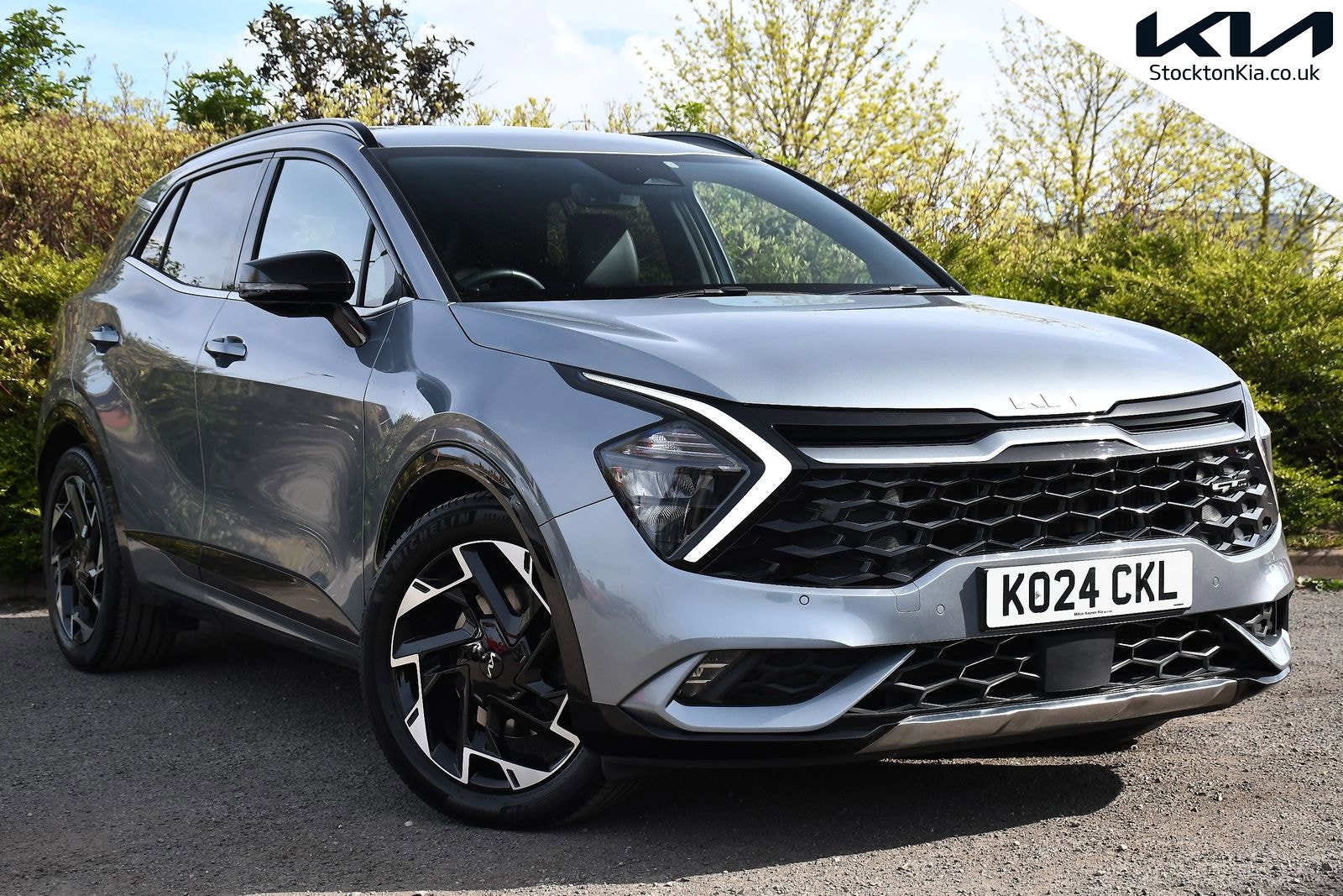 2024 Kia Sportage 1.6 T-GDi MHEV GT-Line SUV 5dr Petrol Hybrid Manual Euro 6 (s/s) (157 bhp) for sale, exterior front view