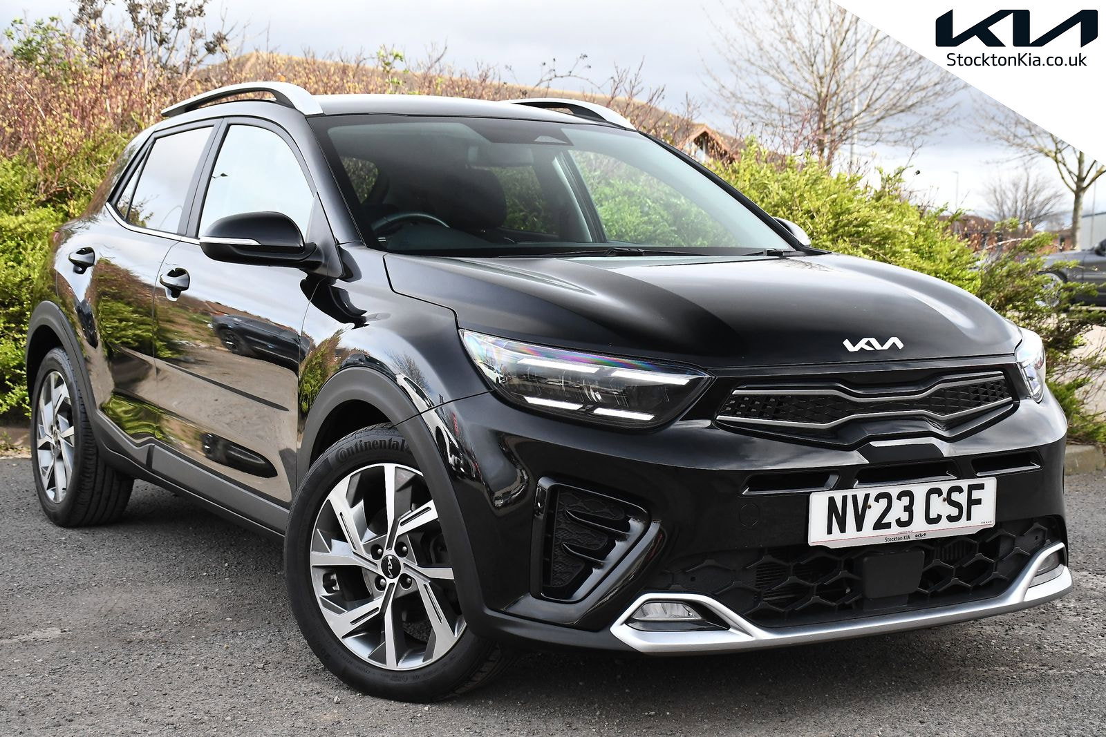 2023 Kia Stonic 1.0 T-GDi GT-Line SUV 5dr Petrol DCT Euro 6 (s/s) (99 bhp) for sale, exterior front view