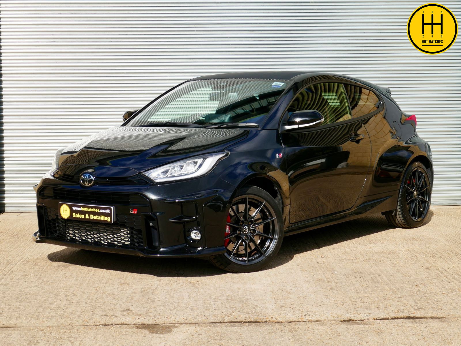 2023 Toyota Yaris 1.6T GR Circuit Hatchback 3dr Petrol Manual AWD Euro 6 (261 ps), exterior view 3